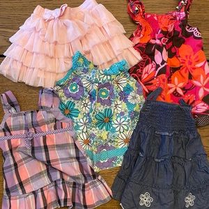 Bundle of girls dresses